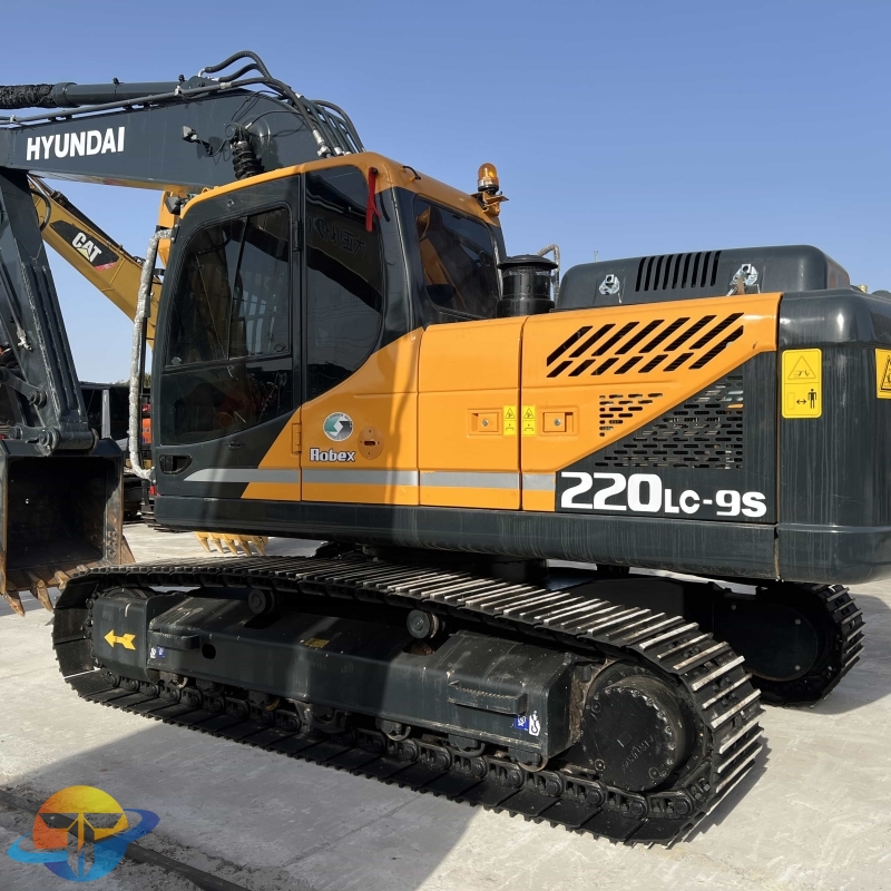 Korea original second-hand Hyundai 220-9s excavator engine durability excellent performance second-hand excavator special price