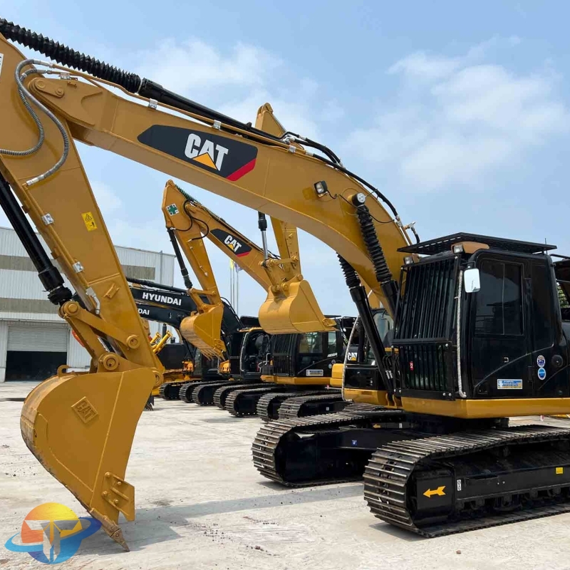 20 ton medium excavator used Caterpillar CAT320D2L excavator high quality direct sales
